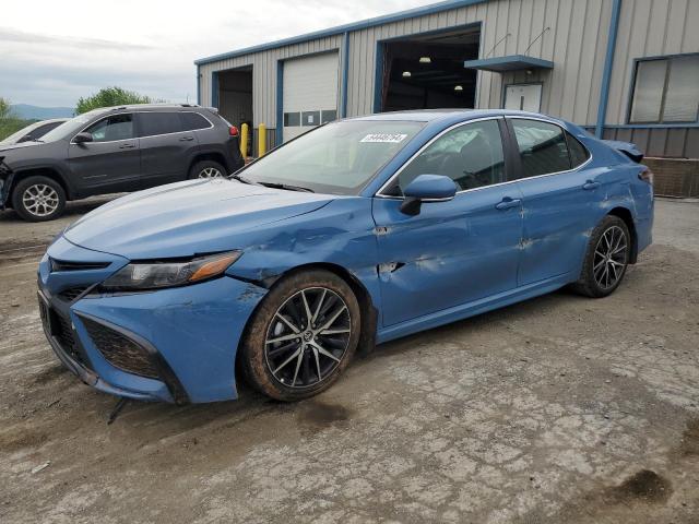 4T1G31AK3PU056556 - 2023 TOYOTA CAMRY SE NIGHT SHADE BLUE photo 1