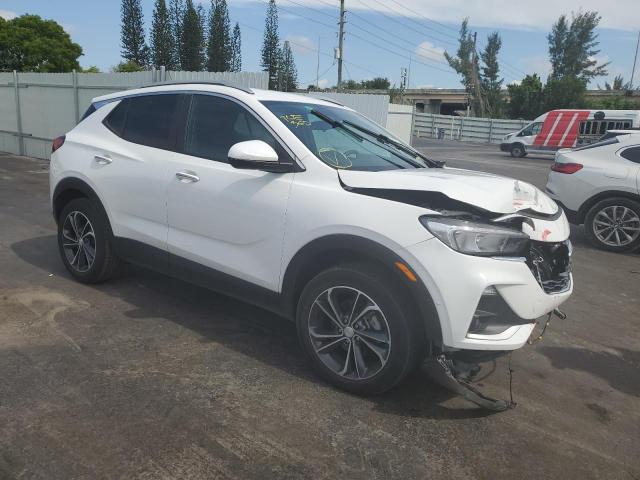 KL4MMESL5MB153990 - 2021 BUICK ENCORE GX SELECT WHITE photo 4