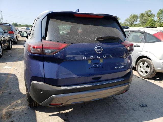 JN8BT3CB8PW471288 - 2023 NISSAN ROGUE SL BLUE photo 6