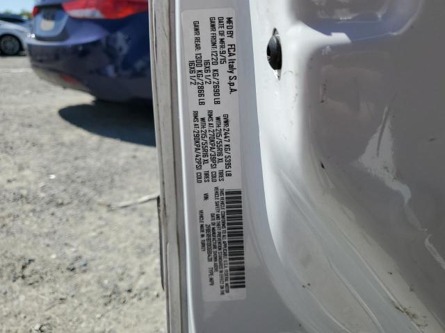 ZFBERFBT0G6B14311 - 2016 RAM PROMASTER SLT Білий фото 12