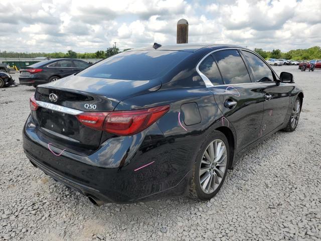 JN1EV7AP4JM362180 - 2018 INFINITI Q50 LUXE BLACK photo 3