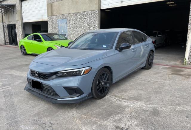 19XFL2H88PE002619 - 2023 HONDA CIVIC SPORT ნაცრისფერი ფოტო 2