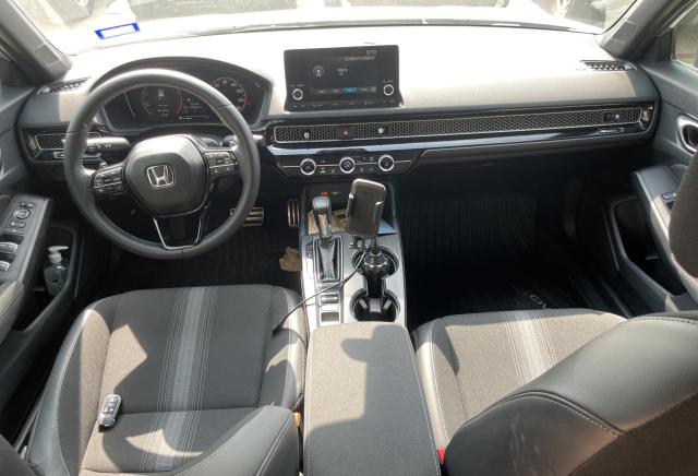 19XFL2H88PE002619 - 2023 HONDA CIVIC SPORT ნაცრისფერი ფოტო 9