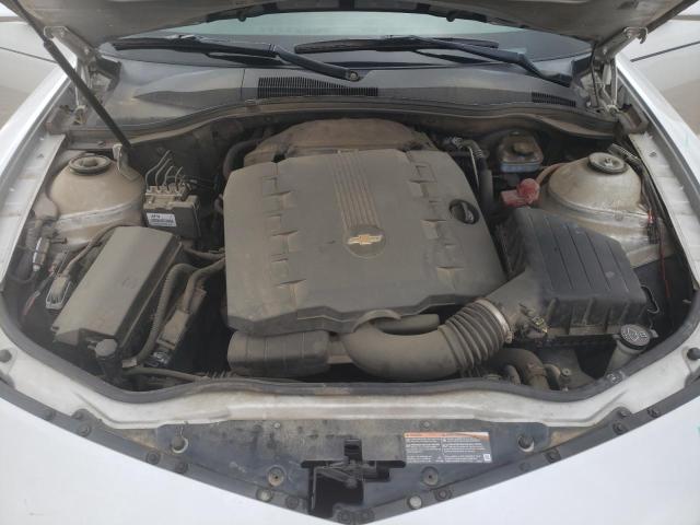 2G1FC1EV7A9205620 - 2010 CHEVROLET CAMARO LT SILVER photo 11