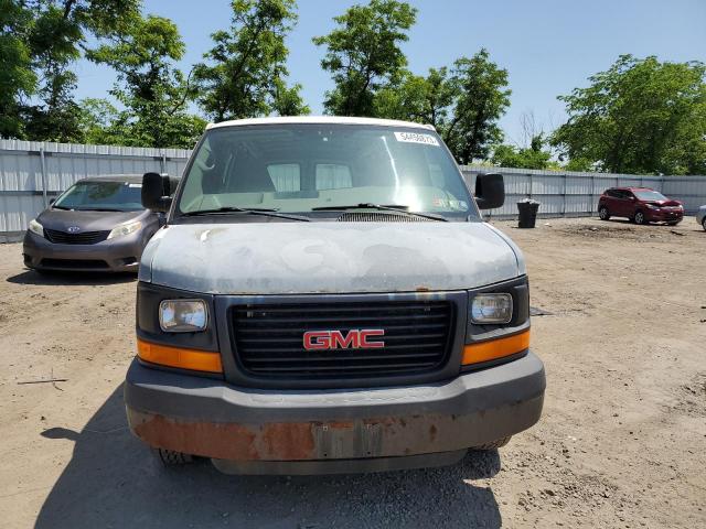 1GTGG29K991170715 - 2009 GMC SAVANA G2500 WHITE photo 5