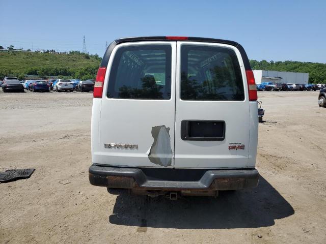 1GTGG29K991170715 - 2009 GMC SAVANA G2500 WHITE photo 6