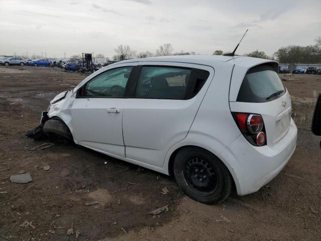 1G1JA6SHXE4224022 - 2014 CHEVROLET SONIC LS WHITE photo 2