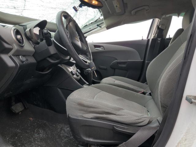1G1JA6SHXE4224022 - 2014 CHEVROLET SONIC LS WHITE photo 7