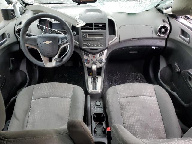 1G1JA6SHXE4224022 - 2014 CHEVROLET SONIC LS WHITE photo 8