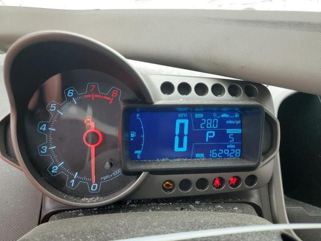 1G1JA6SHXE4224022 - 2014 CHEVROLET SONIC LS WHITE photo 9