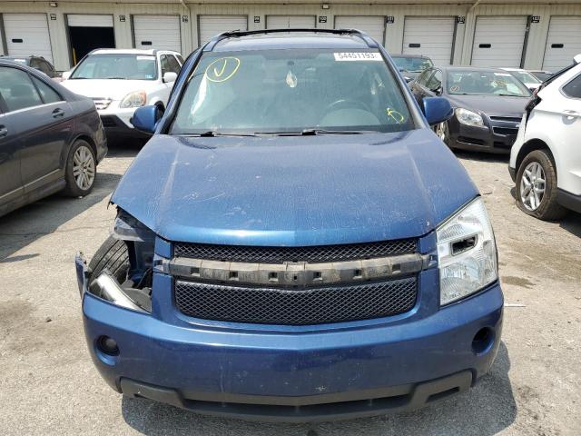 2CNDL53FX96239500 - 2009 CHEVROLET EQUINOX LT BLUE photo 5