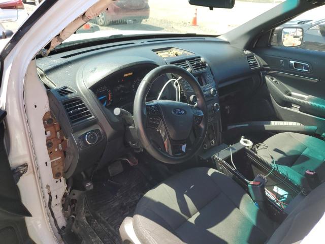 1FM5K8AR0HGB55531 - 2017 FORD EXPLORER POLICE INTERCEPTOR 白色 照片 8