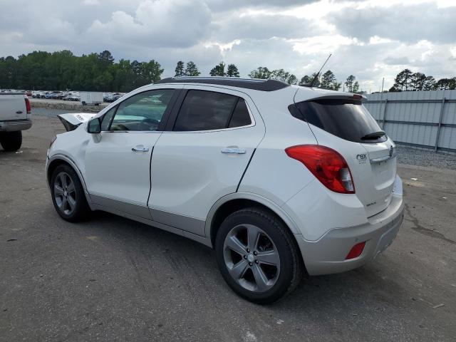 KL4CJDSB5EB595241 - 2014 BUICK ENCORE PREMIUM WHITE photo 2