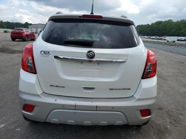 KL4CJDSB5EB595241 - 2014 BUICK ENCORE PREMIUM WHITE photo 6