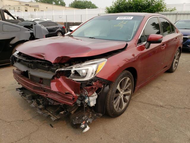 4S3BNAJ63G3002756 - 2016 SUBARU LEGACY 2.5I LIMITED RED photo 1