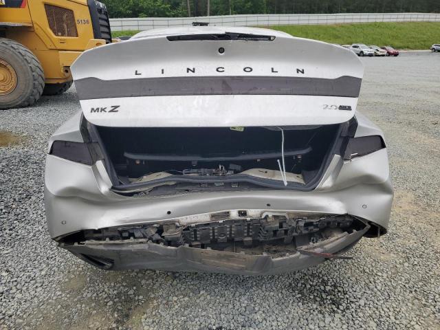 3LN6L2J95GR623999 - 2016 LINCOLN MKZ SILVER photo 6