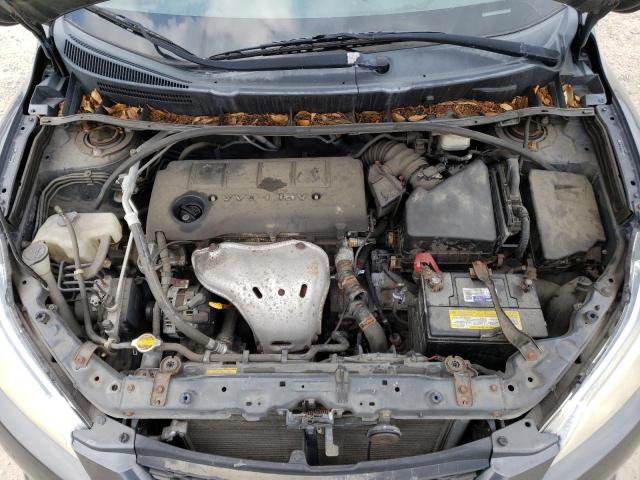 2T1LE40E69C005269 - 2009 TOYOTA MATRIX S GRAY photo 11
