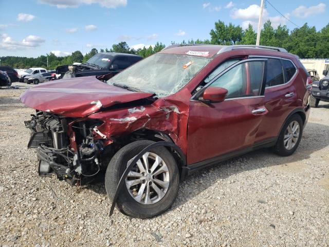 KNMAT2MT6GP606271 - 2016 NISSAN ROGUE S MAROON photo 1