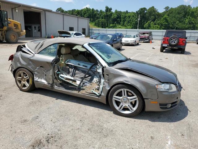 WAUAF48H47K028674 - 2007 AUDI A4 2.0T CABRIOLET TAN photo 4