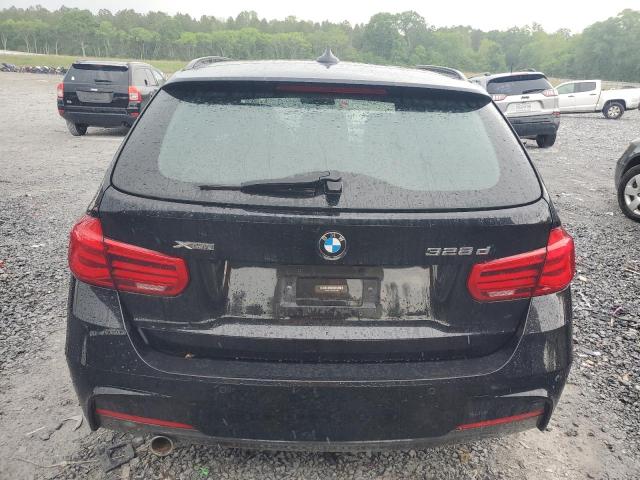 WBA8J1C59GK710846 - 2016 BMW 328 D XDRIVE BLACK photo 6