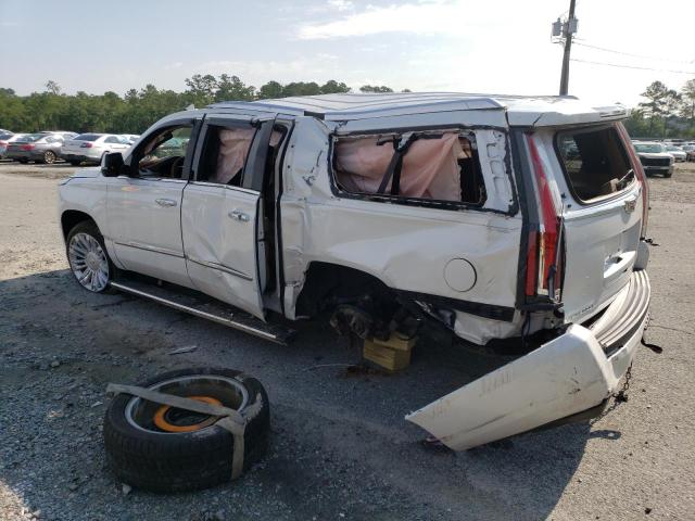 1GYS4KKJ8JR272589 - 2018 CADILLAC ESCALADE ESV PLATINUM თეთრი ფოტო 2