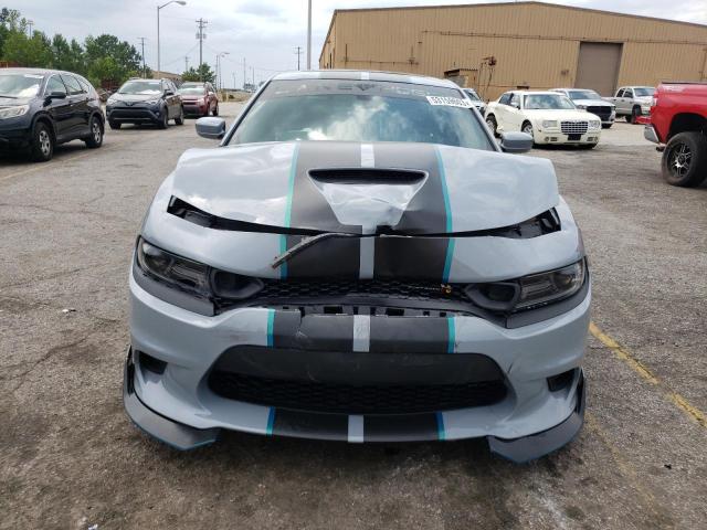2C3CDXGJ9MH647477 - 2021 DODGE CHARGER SCAT PACK GRAY photo 5