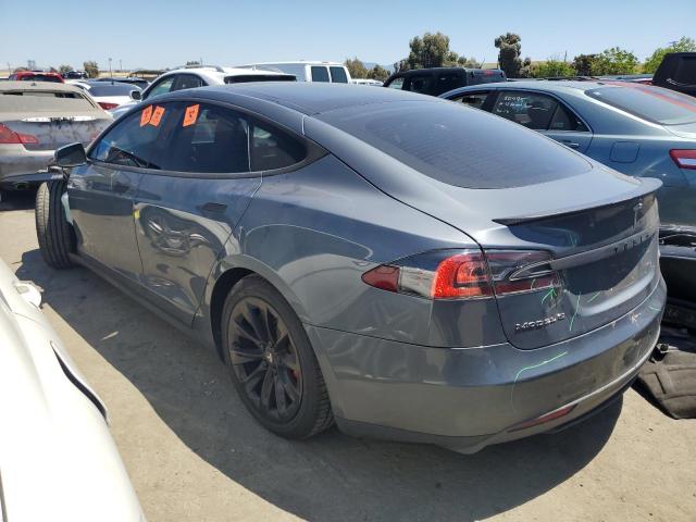 5YJSA1H12EFP30168 - 2014 TESLA MODEL S 灰色 照片 2