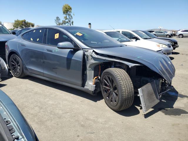 5YJSA1H12EFP30168 - 2014 TESLA MODEL S 灰色 照片 4