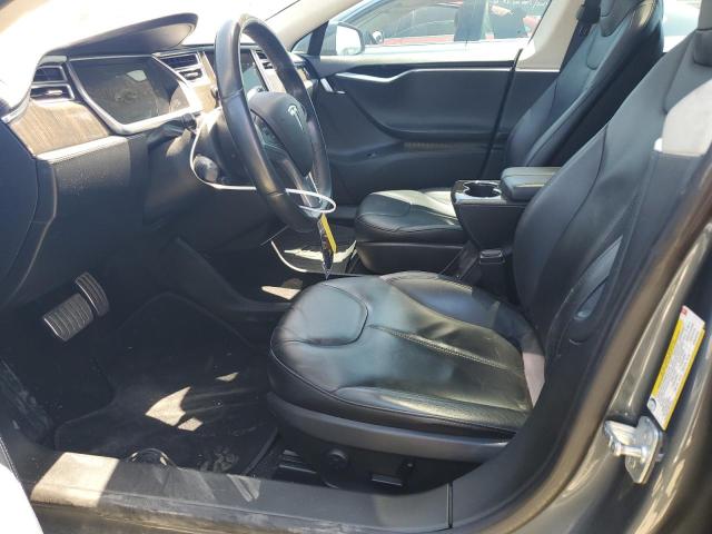 5YJSA1H12EFP30168 - 2014 TESLA MODEL S 灰色 照片 7
