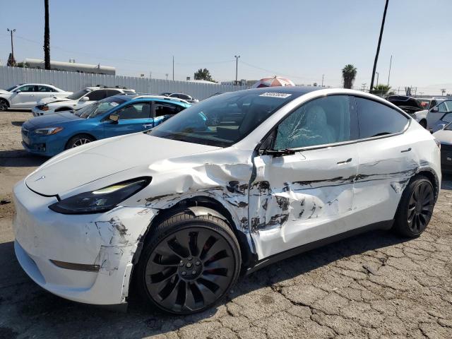 7SAYGDEF8PF811644 - 2023 TESLA MODEL Y WHITE photo 1