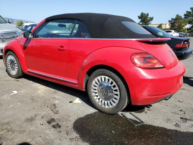 3VW5P7AT8DM827621 - 2013 VOLKSWAGEN BEETLE RED photo 2