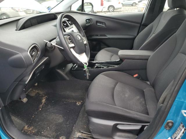 JTDKARFP7J3075521 - 2018 TOYOTA PRIUS PRIM Mavi foto 7