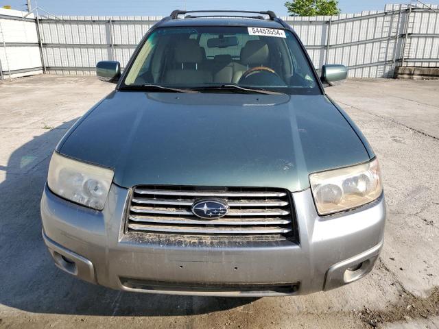 JF1SG67657H715813 - 2007 SUBARU FORESTER 2.5X LL BEAN GREEN photo 5