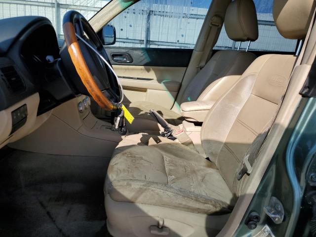 JF1SG67657H715813 - 2007 SUBARU FORESTER 2.5X LL BEAN GREEN photo 7
