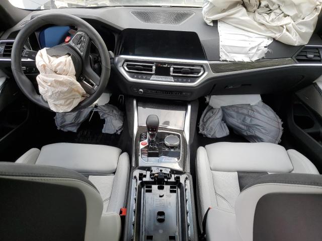 WBS43AY09NFM07377 - 2022 BMW M3 COMPETITION GRAY photo 8