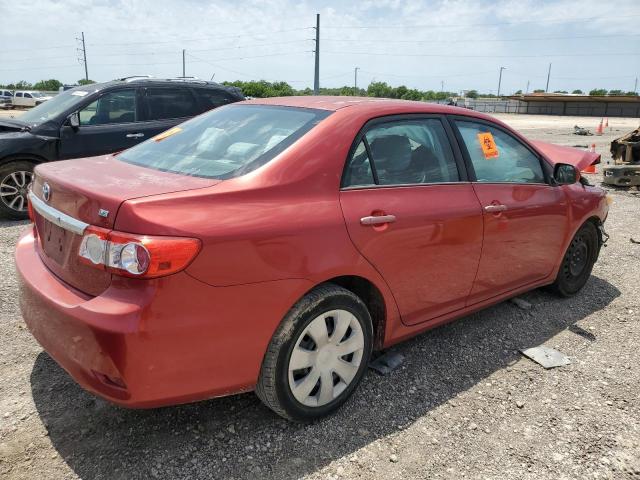 2T1BU4EE8CC802296 - 2012 TOYOTA COROLLA BASE RED photo 3