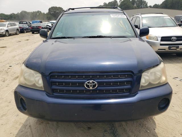 JTEGF21A820041894 - 2002 TOYOTA HIGHLANDER LIMITED BLUE photo 5