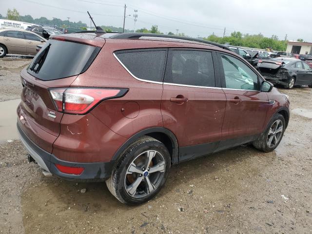 1FMCU0HD5JUA52111 - 2018 FORD ESCAPE SEL BURGUNDY photo 3