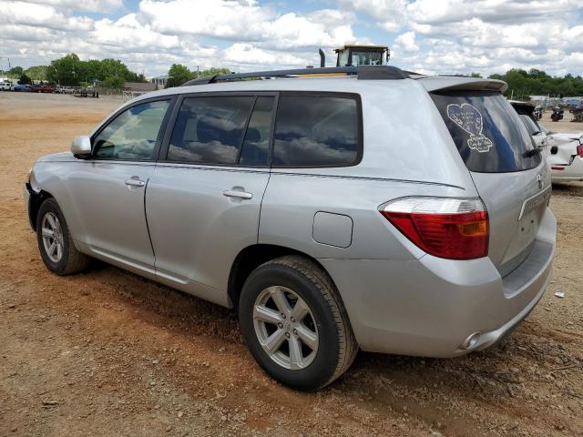 5TDZK3EH3AS003636 - 2010 TOYOTA HIGHLANDER SILVER photo 2