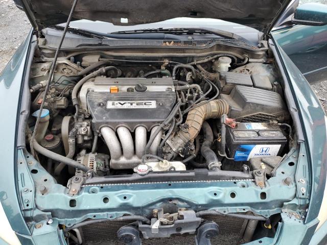 1HGCM56443A000060 - 2003 HONDA ACCORD LX GREEN photo 11