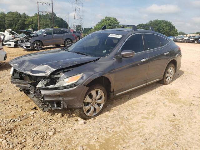 5J6TF3H51FL000040 - 2015 HONDA CROSSTOUR EXL GRAY photo 1