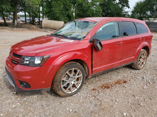 3C4PDDEG9KT695021 - 2019 DODGE JOURNEY GT RED photo 1