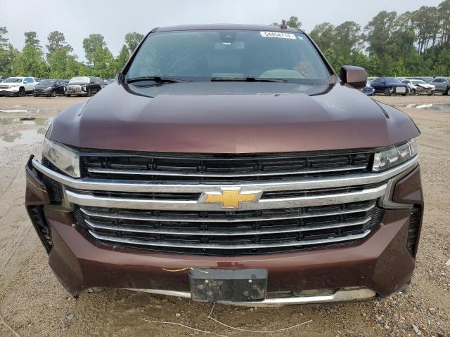 1GNSKCKD9NR265658 - 2022 CHEVROLET SUBURBAN K1500 LT BURGUNDY photo 5