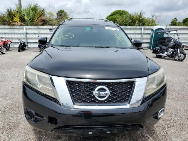 5N1AR2MM1EC637242 - 2014 NISSAN PATHFINDER S BLACK photo 5