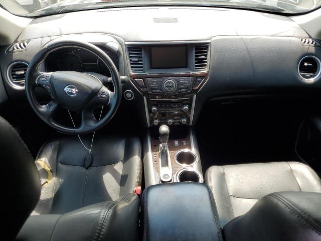 5N1AR2MM1EC637242 - 2014 NISSAN PATHFINDER S BLACK photo 8