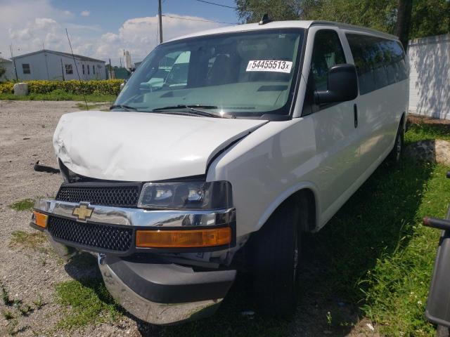 1GAZGPFG4J1281529 - 2018 CHEVROLET EXPRESS G3 LT WHITE photo 1