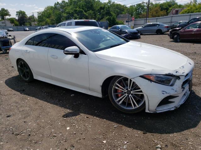 WDD2J5KB0KA037540 - 2019 MERCEDES-BENZ CLS 450 4MATIC WHITE photo 4