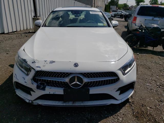 WDD2J5KB0KA037540 - 2019 MERCEDES-BENZ CLS 450 4MATIC WHITE photo 5