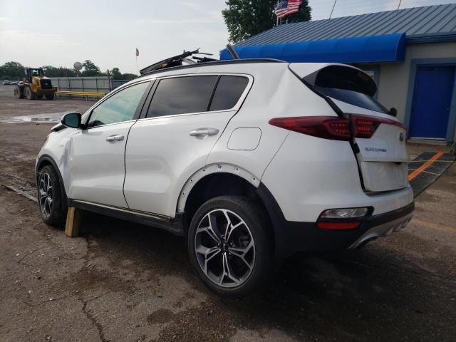 KNDPRCA61L7667826 - 2020 KIA SPORTAGE SX WHITE photo 2