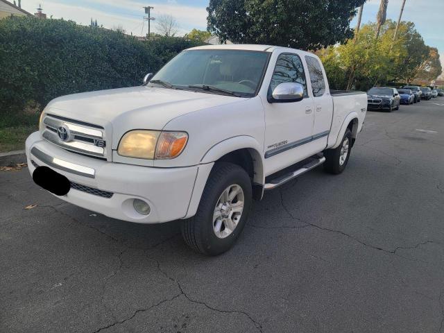5TBRT34116S481913 - 2006 TOYOTA TUNDRA ACCESS CAB SR5 WHITE photo 2